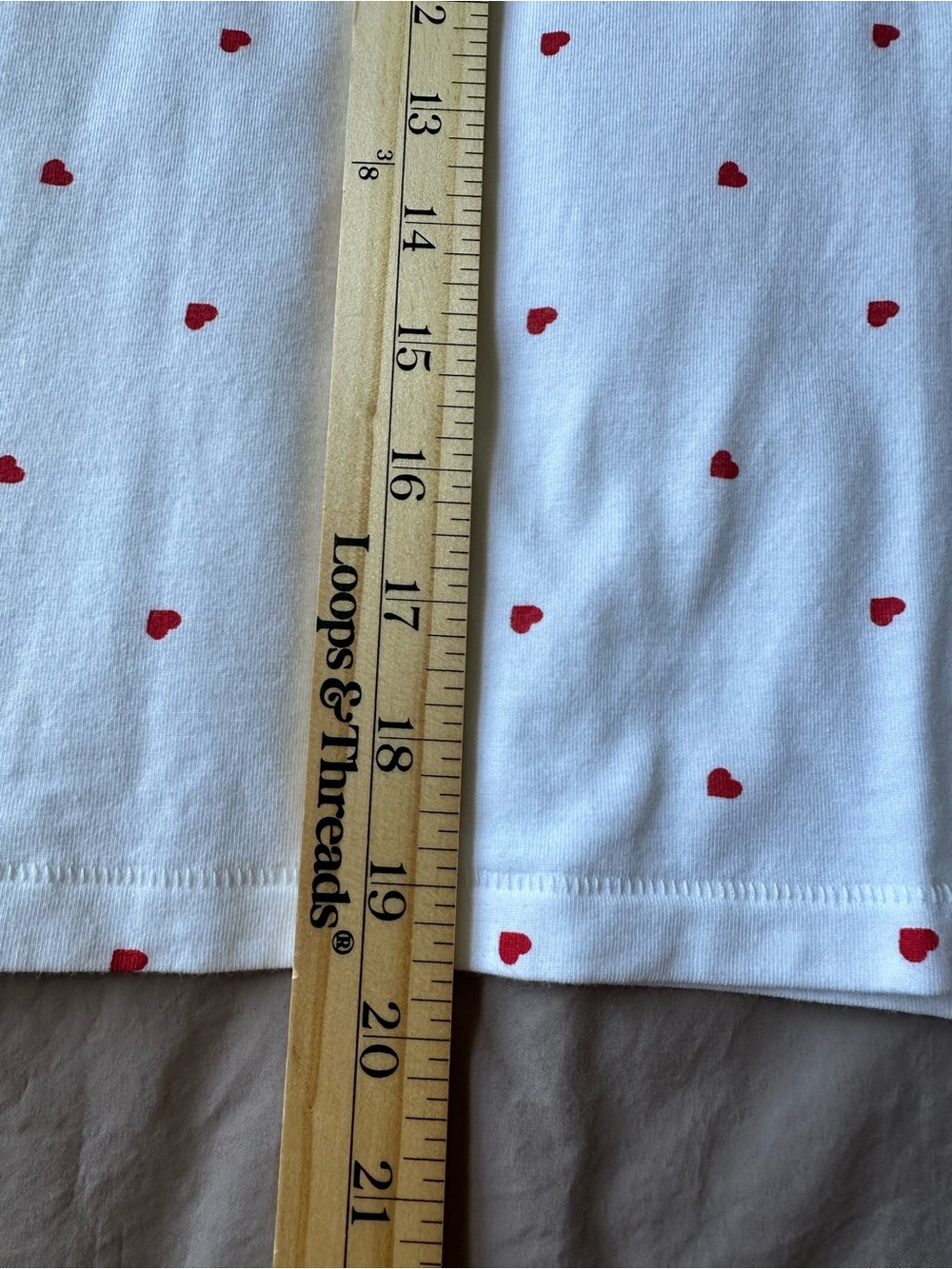Cynthia Rowley Womens Top Large Pima Cotton Blend Hearts Love Dainty Feminine - Picture 6 of 6